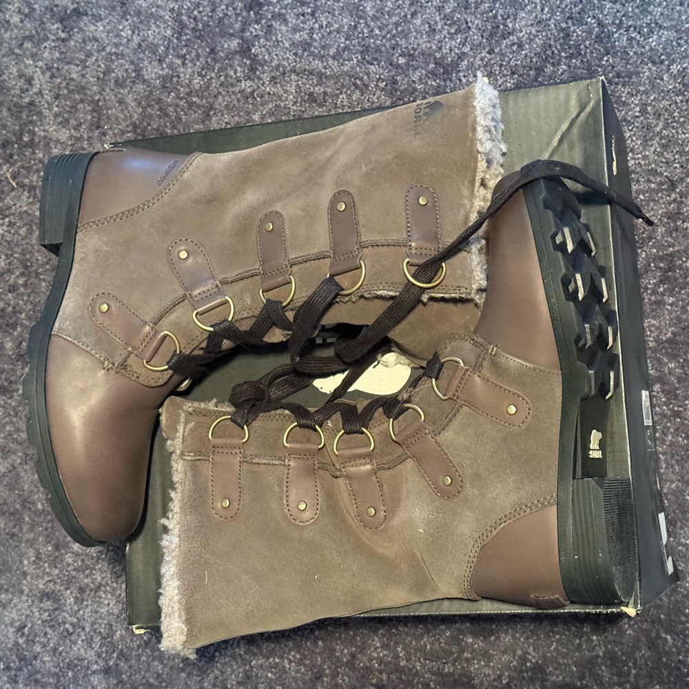 Sorel Emilie Lace up Boots